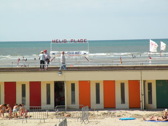  Mer et cabines de plage